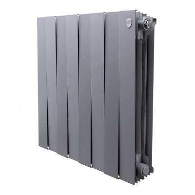 Радиатор Royal Thermo PianoForte 500 Silver Satin - 8 секц. Радиатор Royal Thermo PianoForte 500 Silver Satin - 8 секц.