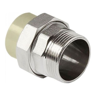 Муфта TEBO сер. PP-R комбин. разъемная (Американка) 32x 3/4quot; НР (10/60), арт. 016020907 Муфта TEBO сер. PP-R комбин. разъемная (Американка) 32x 3/4quot; НР (10/60), арт. 016020907