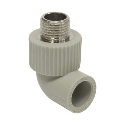 Угольник TEBO сер. PP-R комб. 32x1quot; НР (10/50), арт. 031030611 Угольник TEBO сер. PP-R комб. 32x1quot; НР (10/50), арт. 031030611