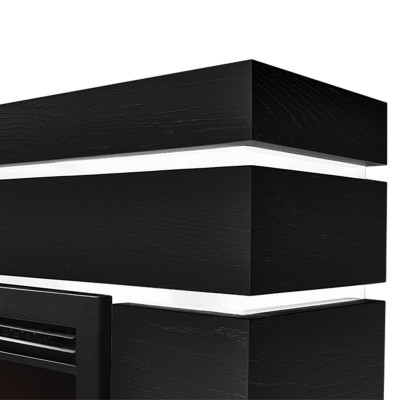 Каминокомплект: Биокамин Firelight BFP/P-2520, портал Moderno 25 шпон чёрный дуб Каминокомплект: Биокамин Firelight BFP/P-2520, портал Moderno 25 шпон чёрный дуб