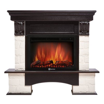 Портал Firelight Forte 25S камень белый, шпон венге Портал Firelight Forte 25S камень белый, шпон венге