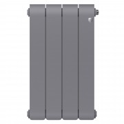 Радиатор биметаллический Royal Thermo Infinity 500 Silver Satin - 4 секц.
