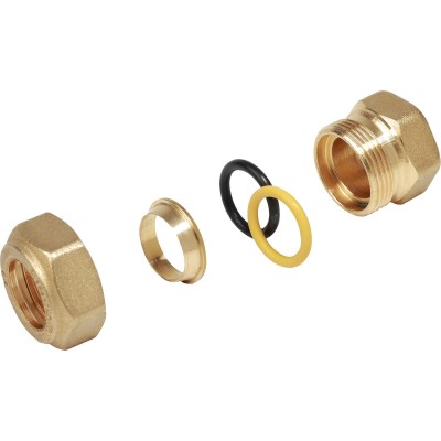 Фитинг прямой Giacomini ВР 3/8quot;x12, R180FY104 Фитинг прямой Giacomini ВР 3/8quot;x12, R180FY104