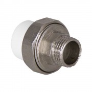 Муфта TEBO сер. PP-R комбин. разъемная (Американка) 50х1 1/2quot; НР O-ring (2/26), арт. 016022111