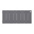 Радиатор Royal Thermo PianoForte 200 /Silver Satin - 8 секц. Радиатор Royal Thermo PianoForte 200 /Silver Satin - 8 секц.