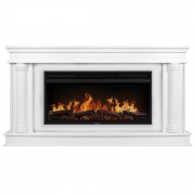 Каминокомплект: Очаг Electrolux EFP/P-4220LS, портал Olympia 42/40/36, белый