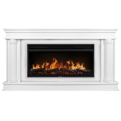 Каминокомплект: Очаг Electrolux EFP/P-4220LS, портал Olympia 42/40/36, белый Каминокомплект: Очаг Electrolux EFP/P-4220LS, портал Olympia 42/40/36, белый