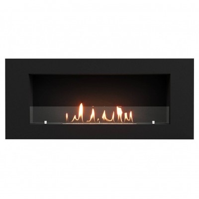 Каминокомплект:Биокамин Firelight BFP/W-110+Набор керамических камней М, черные Каминокомплект:Биокамин Firelight BFP/W-110+Набор керамических камней М, черные