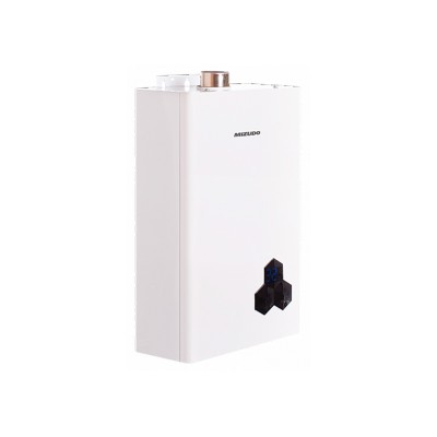 Водонагреватель газовый проточный MIZUDO PERL ULTRA ВПГ 4-14Т ТУРБО (28 кВт, 14 л/мин) труба в компл Водонагреватель газовый проточный MIZUDO PERL ULTRA ВПГ 4-14Т ТУРБО (28 кВт, 14 л/мин) труба в компл
