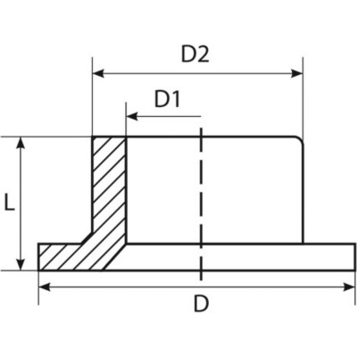 Бурт TEBO бел. PP-R под фланец 125 (1/12), арт. 030090708 Бурт TEBO бел. PP-R под фланец 125 (1/12), арт. 030090708