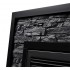 Каминокомплект: Очаг Electrolux EFP/P-3020LS, портал Loft 30 камень черный, черная эмаль Каминокомплект: Очаг Electrolux EFP/P-3020LS, портал Loft 30 камень черный, черная эмаль