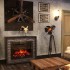 Каминокомплект: Очаг Electrolux EFP/P-3020LS, портал Loft 30 камень черный, черная эмаль Каминокомплект: Очаг Electrolux EFP/P-3020LS, портал Loft 30 камень черный, черная эмаль