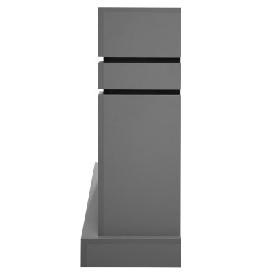 Каминокомплект: Очаг Electrolux EFP/P-4220LS, портал Lindos 42/40/36, светло-серый, р/в Каминокомплект: Очаг Electrolux EFP/P-4220LS, портал Lindos 42/40/36, светло-серый, р/в