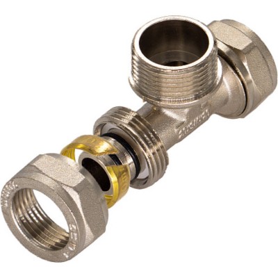 Тройник CTM н/р 16х1/2х16 CTM01612 Тройник CTM н/р 16х1/2х16 CTM01612