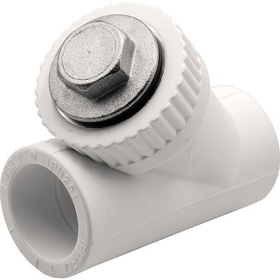 Фильтр косой THERMOLIGHT PP-R 32 белый (10/40) Фильтр косой THERMOLIGHT PP-R 32 белый (10/40)