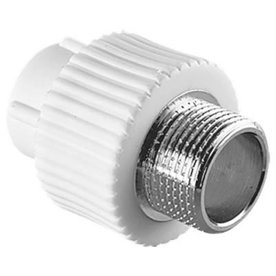 Муфта TEBO бел. PP-R комбинированная 20x1/2quot; НР (40/160), арт 030023602 Муфта TEBO бел. PP-R комбинированная 20x1/2quot; НР (40/160), арт 030023602