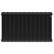 Радиатор биметаллический Royal Thermo Infinity 500 Noir Sable - 12 секц.