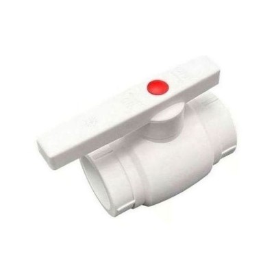 Кран РОСТерм PPR шаровой 63мм, белый Кран РОСТерм PPR шаровой 63мм, белый