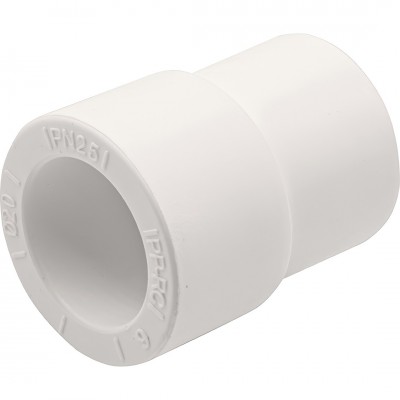 Муфта THERMOLIGHT переходная PP-R НР-ВР 25/20 белый (50/500) Муфта THERMOLIGHT переходная PP-R НР-ВР 25/20 белый (50/500)