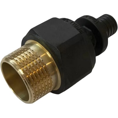 Муфта VARMEGA Slide-fit НР 16х3/4, PPSU, VM51202 Муфта VARMEGA Slide-fit НР 16х3/4, PPSU, VM51202