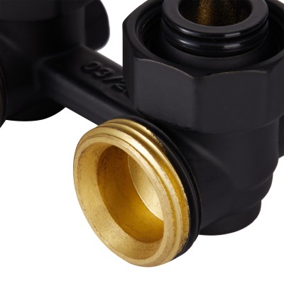 Узел нижнего подключения Royal Thermo угловой 1/2quot;х3/4quot; EK (черный) Узел нижнего подключения Royal Thermo угловой 1/2quot;х3/4quot; EK (черный)