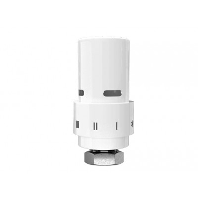 Термоголовка жидкостная Royal Thermo Design М30х1,5 (белый). Термоголовка жидкостная Royal Thermo Design М30х1,5 (белый).