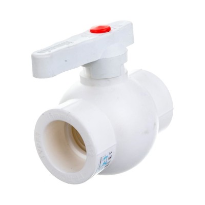 Кран Lammin шаровый PPR 75 10/1 белый Кран Lammin шаровый PPR 75 10/1 белый