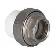 Муфта TEBO бел. PP-R комбин. разъемная (Американка) 32х1quot; ВР O-ring (10/100), арт. 015022008