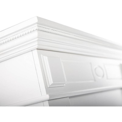 Каминокомплект: Биокамин Firelight BFP/P-2520, портал Bianco 25 белый Каминокомплект: Биокамин Firelight BFP/P-2520, портал Bianco 25 белый