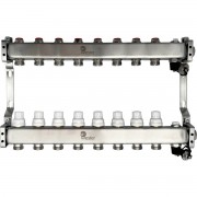 Коллектор Wester нерж. MUVS 1quot;-3/4 в сборе на 8 выходов