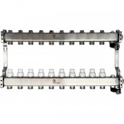 Коллектор Wester нерж. MUVS 1quot;-3/4 в сборе на 10 выходов