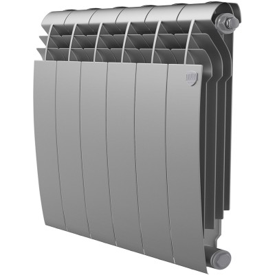 Радиатор Royal Thermo BiLiner 500 Silver Satin - 6 секц. Радиатор Royal Thermo BiLiner 500 Silver Satin - 6 секц.