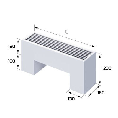 Конвектор напольный Royal Thermo STEP-130/180/500-2-N-WT-LG-NA Конвектор напольный Royal Thermo STEP-130/180/500-2-N-WT-LG-NA