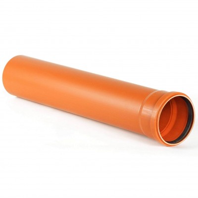 Труба ХЕМКОР НПВХ НК SN4 200х1200 мм Труба ХЕМКОР НПВХ НК SN4 200х1200 мм