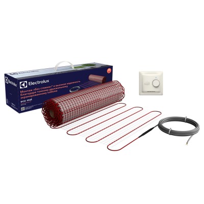 Мат Electrolux EEM 2-150-3,5 (комплект теплого пола с терморегулятором) Мат Electrolux EEM 2-150-3,5 (комплект теплого пола с терморегулятором)