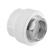Муфта TEBO бел. PP-R комбинированная 20х1/2quot; ВР (40/120), арт. 030023402
