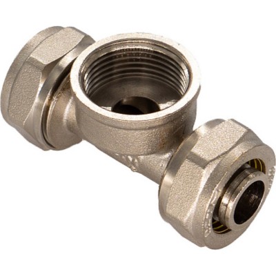 Тройник CTM н/р 20х1/2х20 CTM02012 Тройник CTM н/р 20х1/2х20 CTM02012