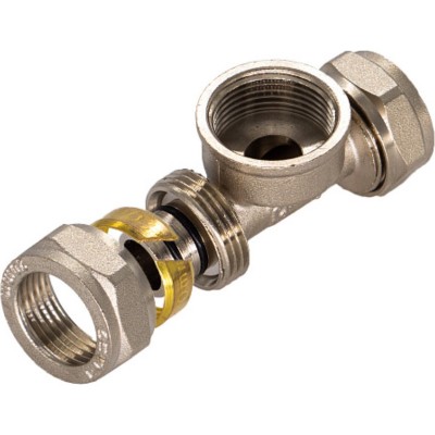 Тройник CTM н/р 20х1/2х20 CTM02012 Тройник CTM н/р 20х1/2х20 CTM02012