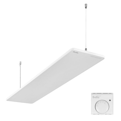 Комплект обогреватель инфракрасный Ballu BIH-GSW-1.3 + Терморегулятор BMT-1 Комплект обогреватель инфракрасный Ballu BIH-GSW-1.3 + Терморегулятор BMT-1