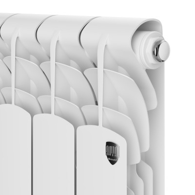 Радиатор алюминиевый Royal Thermo Revolution A 350 - 4 секц. Радиатор алюминиевый Royal Thermo Revolution A 350 - 4 секц.