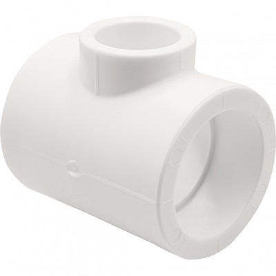 Тройник THERMOLIGHT переходной PP-R 50х32х50 белый (5/40) Тройник THERMOLIGHT переходной PP-R 50х32х50 белый (5/40)