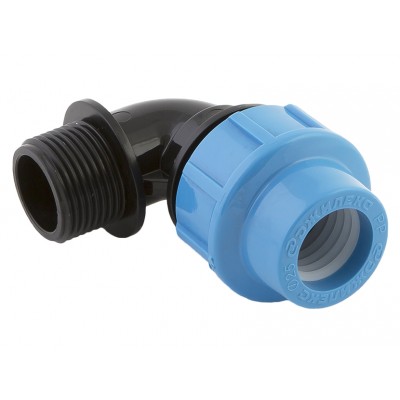 Отвод Джилекс ПНД с наружной резьбой 25х1" (20 шт. в. уп.) Отвод Джилекс ПНД с наружной резьбой 25х1" (20 шт. в. уп.)