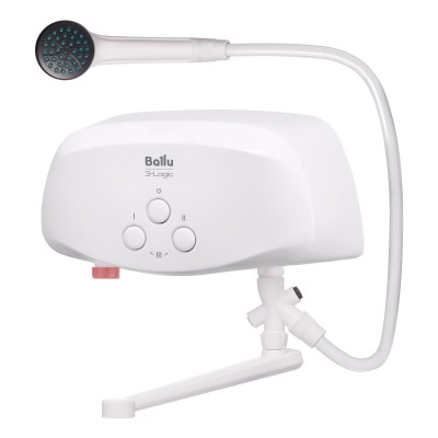 Водонагреватель проточный Ballu 3-Logic TS (6,5 kW) - кран+душ Водонагреватель проточный Ballu 3-Logic TS (6,5 kW) - кран+душ