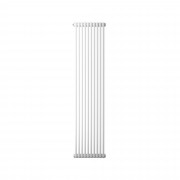 Радиатор трубчатый Zehnder Charleston 2200, 10 сек.1/2 бок.подк. RAL9016 (кроншт.в компл)