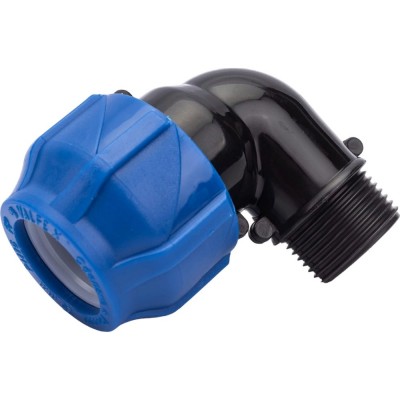 Отвод компрессионный с наружной резьбой 25х3/4quot; (Valfex) (120/30) Отвод компрессионный с наружной резьбой 25х3/4quot; (Valfex) (120/30)