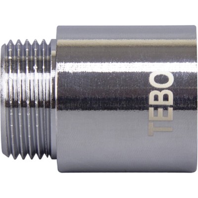 Удлинитель TEBO хромированный ВР/НР 3/4quot;х 30 мм (27/216) Удлинитель TEBO хромированный ВР/НР 3/4quot;х 30 мм (27/216)