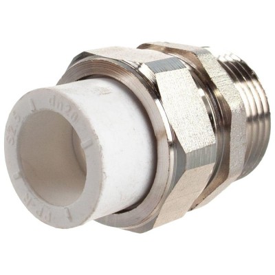 Муфта РОСТерм PPR комбинированная с раз. раструбом D20х1 НР Муфта РОСТерм PPR комбинированная с раз. раструбом D20х1 НР