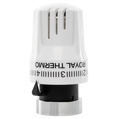 Термоголовка жидкостная Royal Thermo BASIC М30х1,5 (белый) Термоголовка жидкостная Royal Thermo BASIC М30х1,5 (белый)