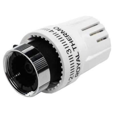 Термоголовка жидкостная Royal Thermo BASIC М30х1,5 (белый) Термоголовка жидкостная Royal Thermo BASIC М30х1,5 (белый)