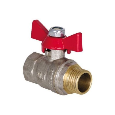 Кран шаровой полный проход В-Н бабочка 1quot;, ALTSTREAM Кран шаровой полный проход В-Н бабочка 1quot;, ALTSTREAM